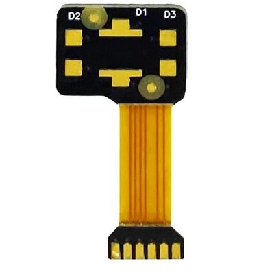 Dobra cena 1,1 mm 6-warstwowa sztywna, elastyczna produkcja PCB Czarna folia osłaniająca Biała w Internecie
