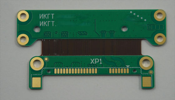Dobra cena 4 warstwy PCB sztywne elastyczne Polyimid Kapton FR4 EING I zielona integracja soldermask w Internecie