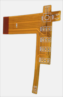 Dobra cena 2 warstwy Flexible PCB Boards żółty powłokę z 0.1mm Line Spacing Polymide w Internecie