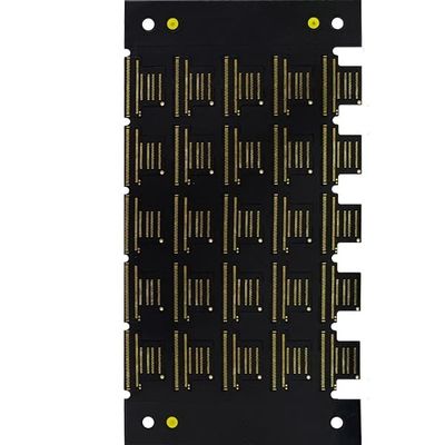 Dobra cena ENIG 2 Layer Flex PCB 1oz PCB 0.2mm Czarna maska ​​​​lutownicza i bez sitodruku w Internecie