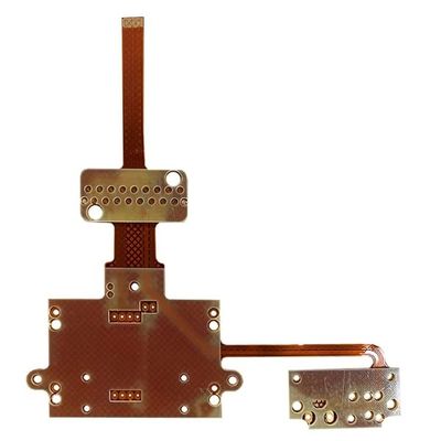 Dobra cena Bez sitodruku Elastyczna sztywna płytka drukowana 1-warstwowa elastyczna płytka PCB ENIG w Internecie