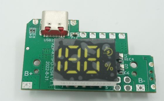 Dobra cena 22.5W Power bank PCBA z akumulatorem litowym zasilanie i sztywne zasilanie PCB do ładowarki mobilnej w Internecie