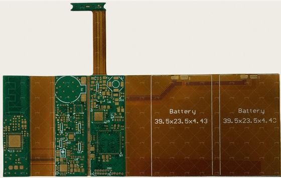 Dobra cena 6L sztywne płyty obwodów elastycznych 1,0 mm FR4 i PI materiał z EING do zastosowań baterii w Internecie