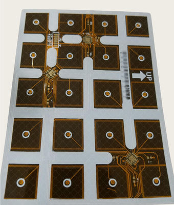 Dobra cena Podwójnie stronne płytki elastyczne 1OZ EING Żółta pokrywa i biała maska lutowa FPC w Internecie